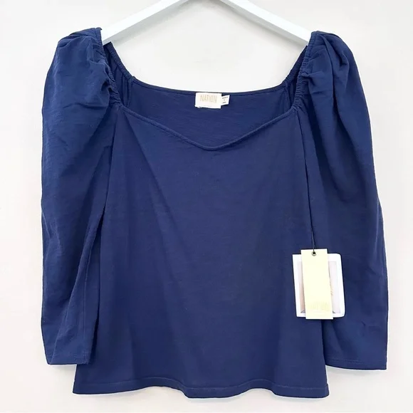 Nation LTD Arabelle Party Tee Navy - Picture 6 of 16